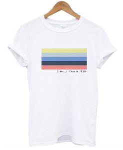 biarritz france 1990 t shirt FR05