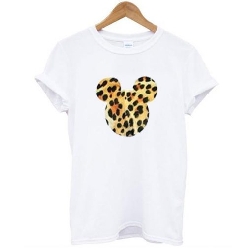 mickey mouse cheetah t shirt FR05
