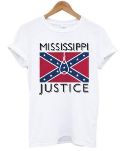 Confederate Flag Mississippi Justice t shirt FR05