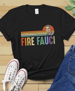 Fire Fauci vintage t shirt FR05