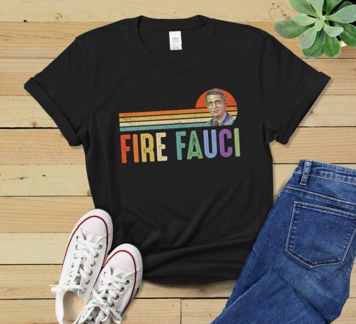 Fire Fauci vintage t shirt FR05