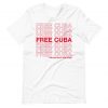 Free Cuba Patriots Stand With Cuba t shirt FR05