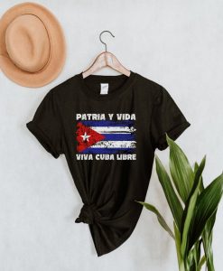 Patria Y Vida Viva Cuba Libre t shirt FR05