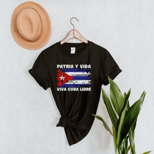 Patria Y Vida Viva Cuba Libre t shirt FR05