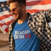 Reagan Bush 1984 t shirt FR05