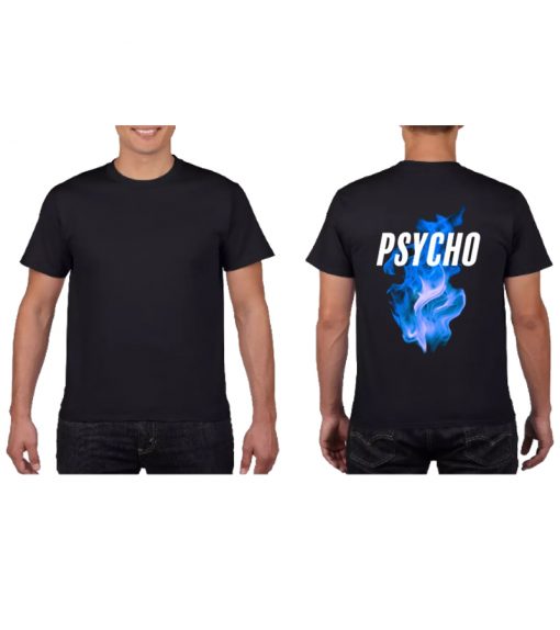Santan dave Psycho back print t shirt