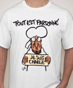 Toutest Pardonne Charlie Hebdo t shirt