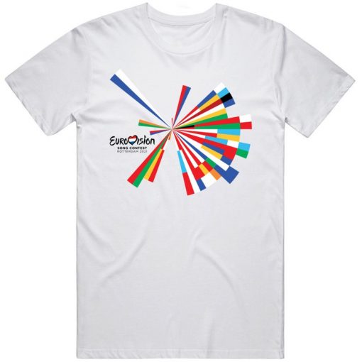 Eurovision Song Contest 2021 Rotterdam Netherlands Singers Cool Logo t shirt