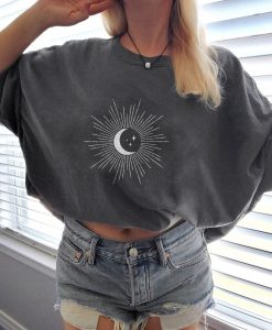 Sun and Moon Celestial Sunshine t shirt
