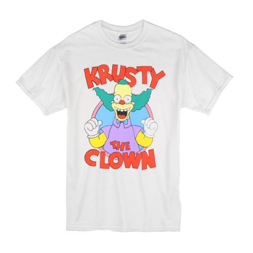 Vintage 1994 Krusty The Clown The Simpsons t shirt