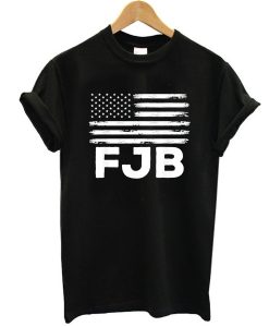 FJB Pro America US Distressed Flag F Biden t shirt