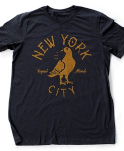 New York City (pigeon) Retro t shirt
