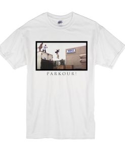 Parkour - Dwight Schrute - Andy Bernard -T-shirt - Michael Scott The Office tv Serie t shirt