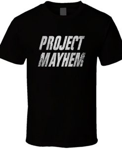Project Mayhem Fight Club Cult Movie Fan t shirt