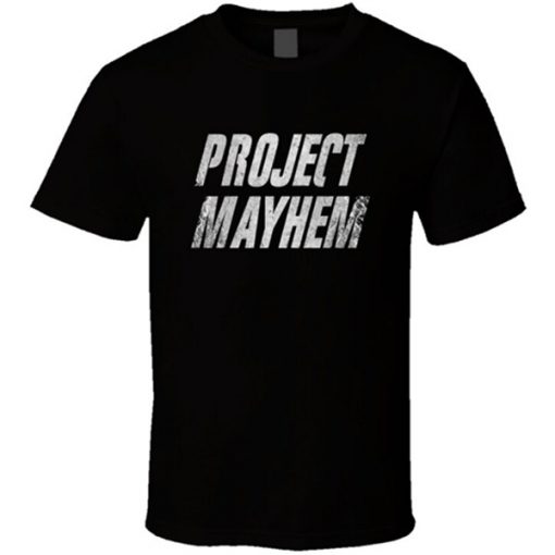 Project Mayhem Fight Club Cult Movie Fan t shirt