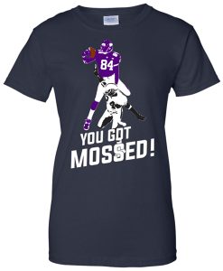 Randy Moss over Charles Woodson You Got Mossed t shirt