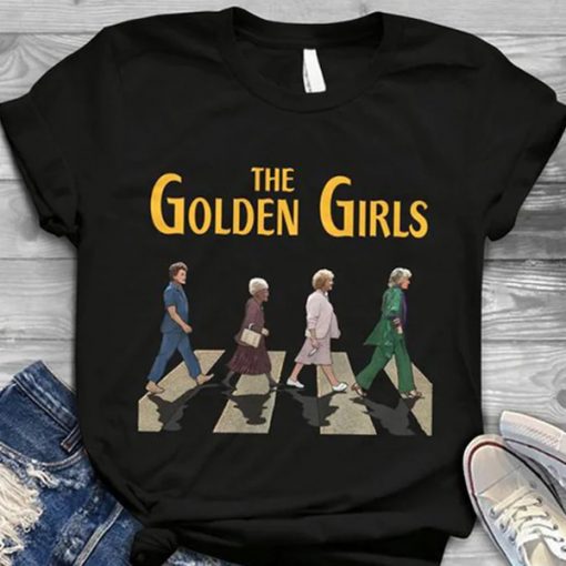 The Golden Girl Crossing Road Vintage t shirt