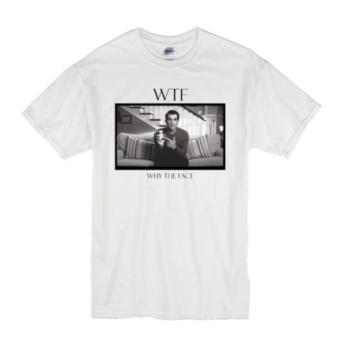 modern family pritchett, phil dunphy, sitcom modern, WTF why the face t shirt