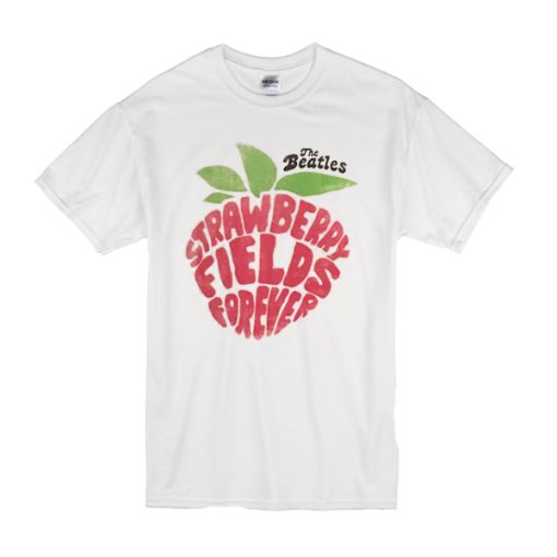 strawberry fields forever the beatles t shirt