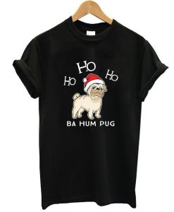 Bah Hum Pug Christmas Pug Santa t shirt