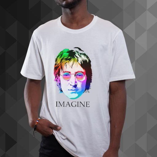 John Lennon Imagine Mens Womens t shirt