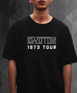 Led Zeppelin 1973 Tour t shirt