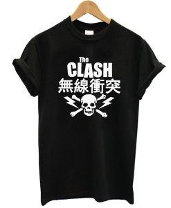 The Clash Japanese Skull t shirt