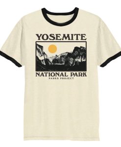 Yosemite National Park ringer t shirt
