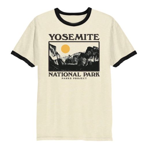 Yosemite National Park ringer t shirt