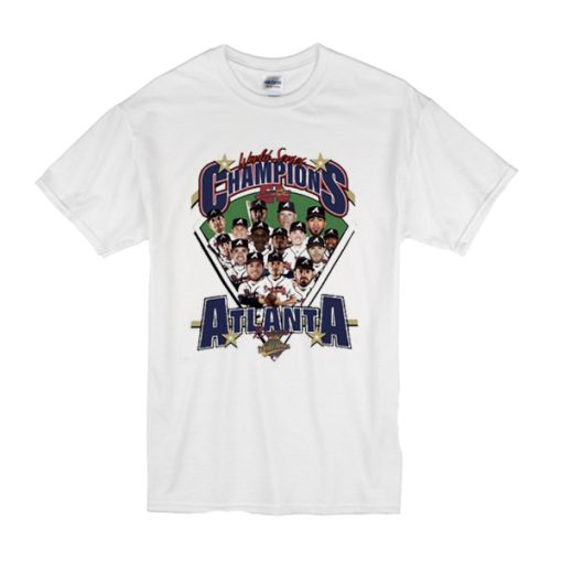 Champions Atlanta Braves World Series 2021 t shirt