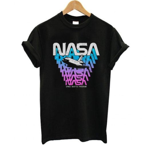 NASA Space Shuttle Snail Effect t shirt