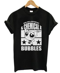 The Powerpuff Girls Chemical X Bubbles t shirt