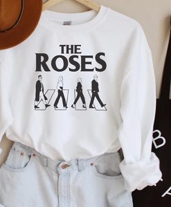 The roses abbey road sweatshirt, Moira rose, David rose
