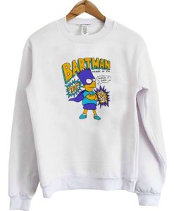 Vintage Bootleg Bart Simpson Bartman sweatshirt