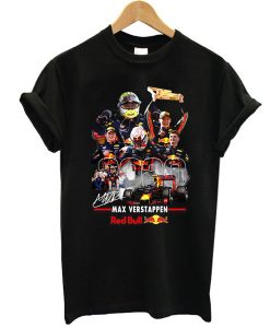 2020 Max Verstappen Red Bull Motorsports Signature t shirt