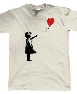 Banksy Balloon Girl t shirt