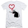 Banksy Love Rat t shirt