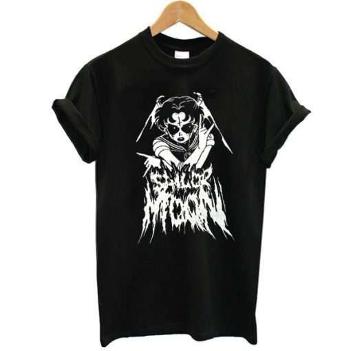 Black Metal Moon t shirt