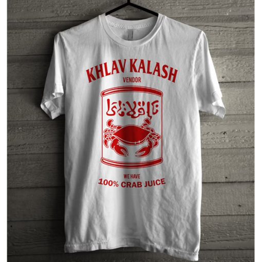 Simpsons t shirt - Khlav Kalash Crab Juice Vendor shirt