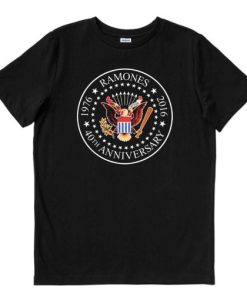 40th Anniversary Ramones t shirt