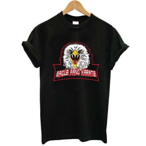 Cobra Kai Eagle Fang Karate Logo t shirt