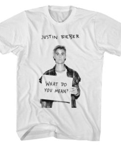 JB What Do You Mean t shirt