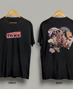 Twice More & More Collage t shirt