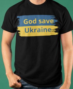God save Ukraine t shirt