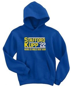 Matthew Stafford Cooper Kupp LA Los Angeles Rams 2022 hoodie