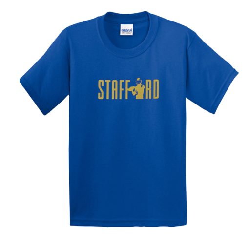 Matthew Stafford LA Los Angeles Rams Detroit Lions t shirt