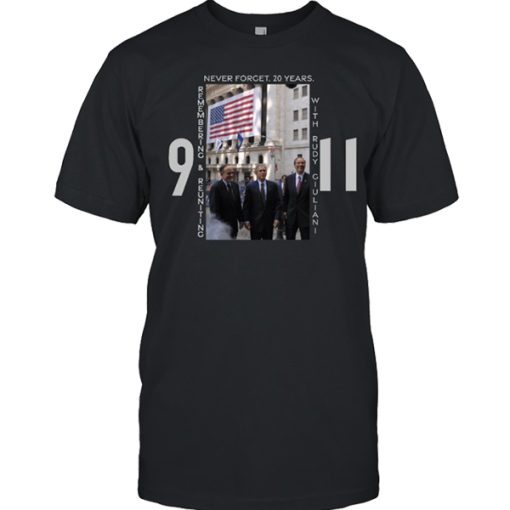 Rudy Giuliani 9 - 11 20th Anniversary t shirt