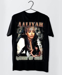 Aaliyah crazy bootleg vintage 90s t shirt