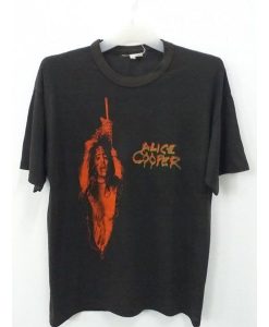 Alice Cooper Vintage 80S The Nightmare Returns Tour t shirt