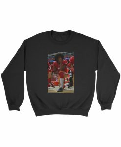 Kneeling Kaepernick sweatshirt